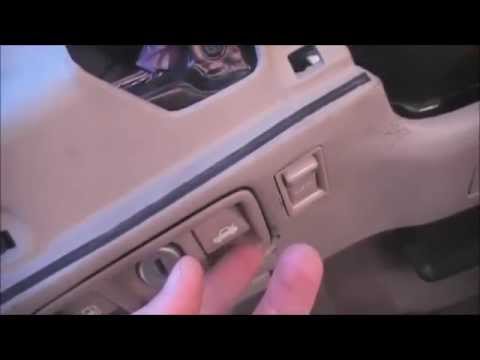 SOLVED: Lexus SC400 DIY –  If Your Trunk Lock Button doesn’t work