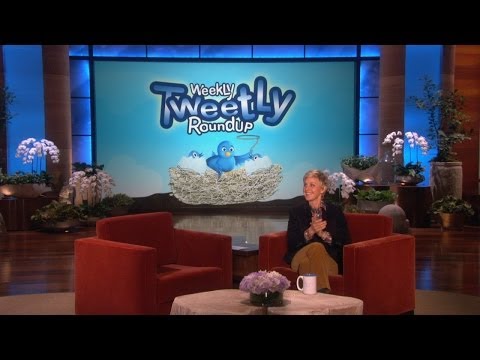 Weekly - Ellen shared some of her favorite tweets from her favorite tweeters, including one from someone who doesn't get invited out much.