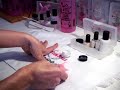 Fastest french manicure in the world