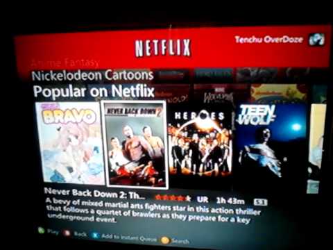 how to sign out of netflix on xbox 360