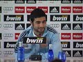 Raul Albiol, en rueda de prensa