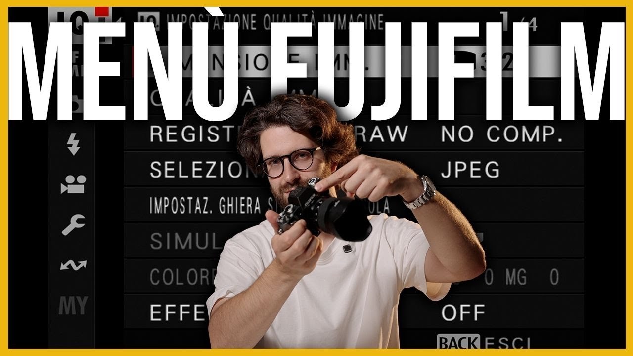 Guida al menu Fujifilm: Le migliori impostazioni per iniziare a scattare e fare video!
