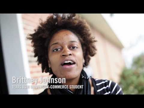 Brittney Johnson talks about her experience at Texas A&M University-Commerce
