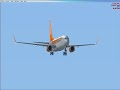 Microsft Flight Simulator X-EasyJet Landing At Palma Mallorca