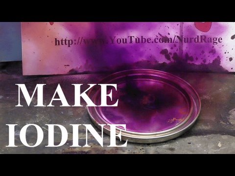 how to dissolve iodine