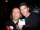 pete shelley of the buzzcocks takes time out from backstage to sign his john hancock