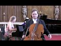 Orfeo Mandozzi Cello Caroline Clipsham Piano Bach Marcello Adagio BWV 974 St. Paul Cathedral London