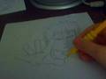 how to draw gaara