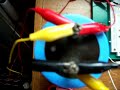 Joule Thief Running SEC 15 & lighting 4w CFL.mov