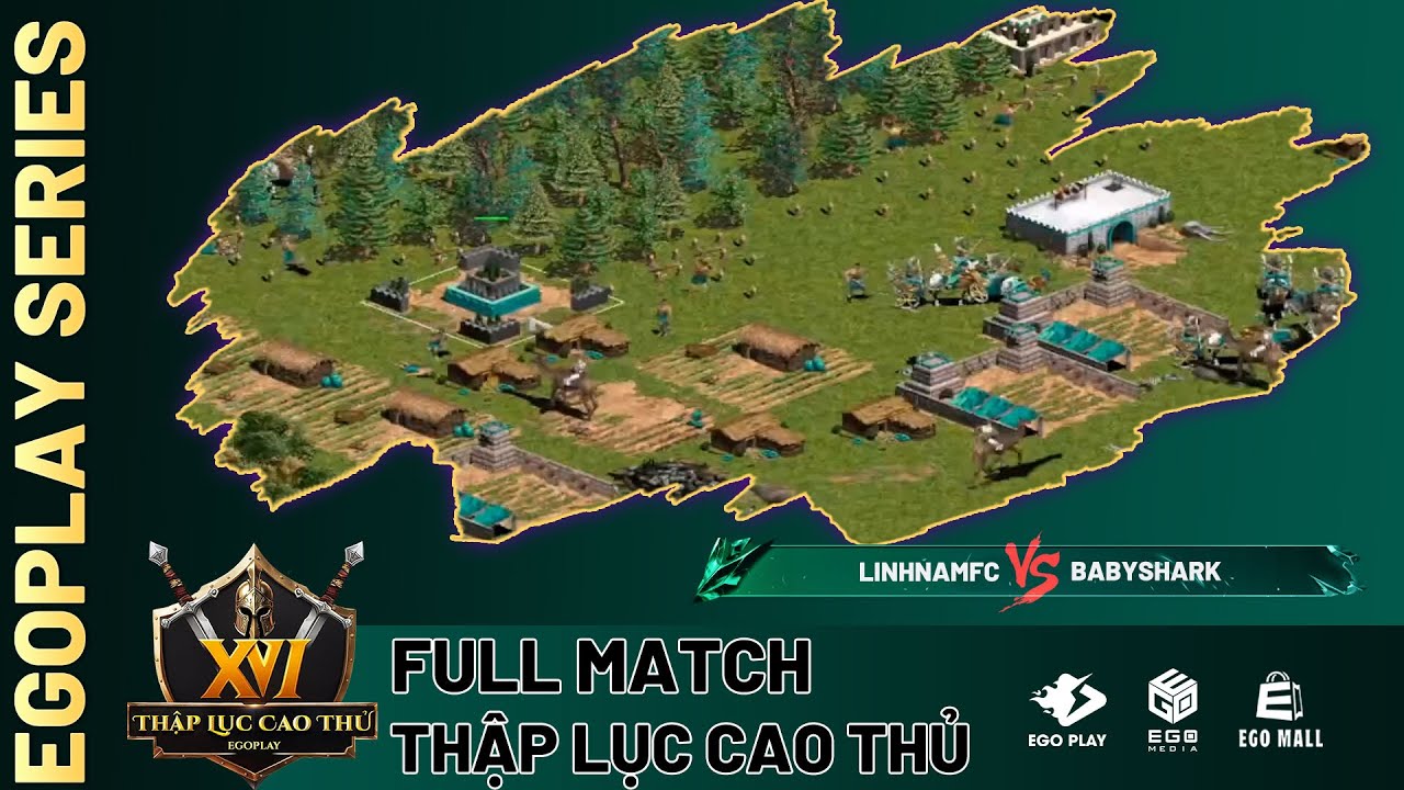 Vòng Tứ Kết : Thập Lục Cao Thủ mùa 2 | LinhNamfc vs Babyshark | BLV Điệp