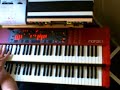 Clavia Nord C1 Messing about with the overdrive off and on