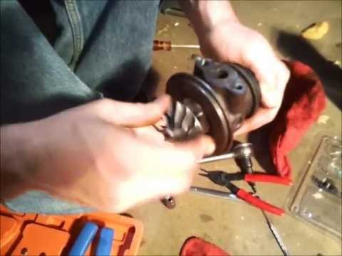 how to rebuild garrett turbo