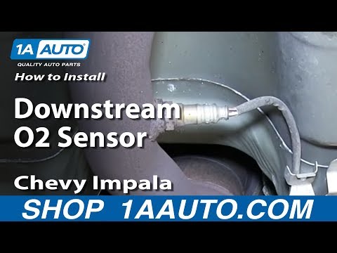 How To Install Replace Rear Downstream O2 Sensor 2006-12 Chevy Impala