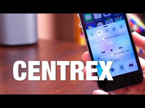 how to get to control center ios 7