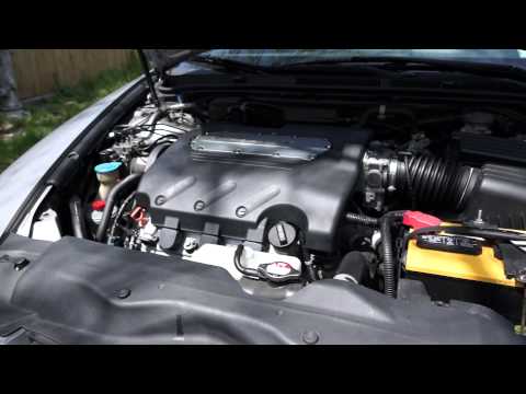 00001 Starting 2004 Acura TL after timing belt job…