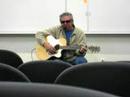 ken's concert at the jobsite.
