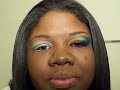 Toucan Eyes Very colorful eyeshadow tutorial Non MAC