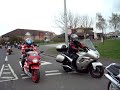 scunthorpe scunny bikers out on there egg run 10-4-09