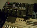 Casiotone 7000 Boss GT-8 Drones