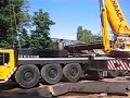 LTM 1500-8.1 hebt Br�ckenteile Teil 1