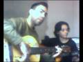 professor  clovis seu aluno alexandre- tocando o louvor te agradeço do diante do trono