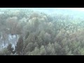 Ballonvaart Ardennen winterlandschap