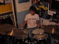 my friend aaron krouse rockin the house with his nick mason drum solo biatch