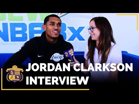 Video: Jordan Clarkson Interview: Lonzo Ball, Magic Johnson, Year 4 Goals