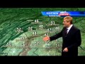 Showers expected this evening, then cold front - YouTube