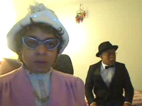 Comedienne Etta Mae Mumphries and Mr. Jenkins goin' to Redbone's Homegoing Service