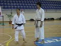 kagawa sensei demonstrating maegeri and yokogeri kekomi