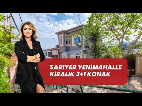 Sarıyer Yenimahalle' de Boğaz Manzaralı Kiralık Villa