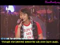 John Hoon 1st tour \"Always and Never\" subbed and karaoke