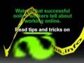 Online jobs, work online, learn how to make money online
