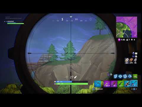 Fortnite mon record de distance au sniper