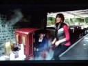 Tinkerbell Campervan in Portmeirion on ITV