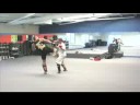 Chris staab is dared to spar soa the hulk.