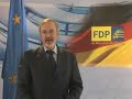 FDP: Werner Hoyer zum EU-Vertrag von Lissabon