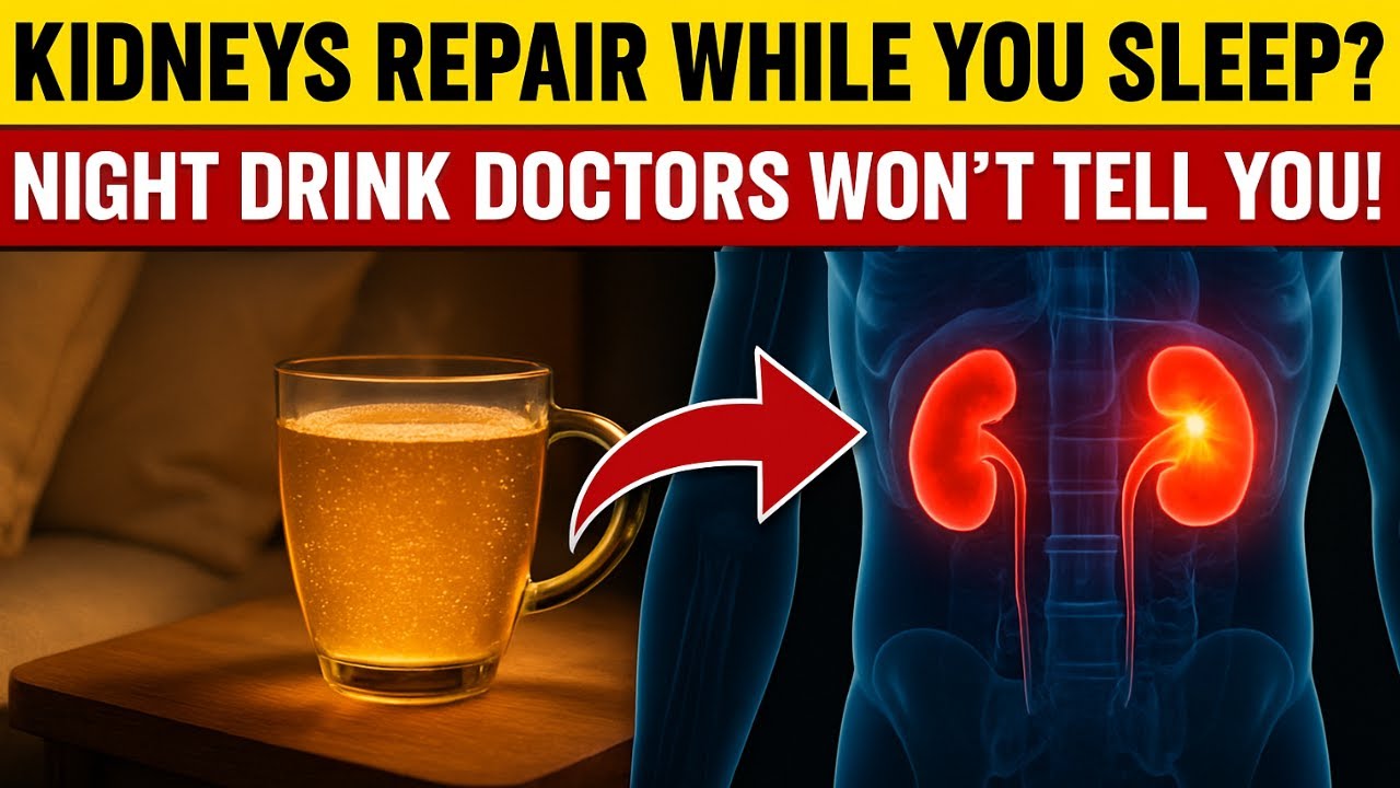 11 Bedtime Drinks That Help LOWER Creatinine & Repair Your Kidneys! (Doctors Won’t Tell You)