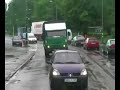 Śląska linia tramwajowa nr 15 Katowice Pl.Wolności - Sosnowiec Zagórze filmowana z tyłu wagonu cz.II