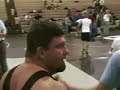 Coach Daryk Cochran wrestling at East Paulding