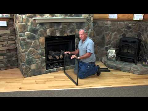 how to open vent on fireplace