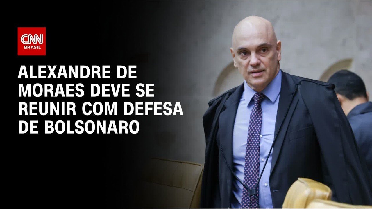 Moraes deve se reunir com defesa de Bolsonaro antes de definir domiciliar | AGORA CNN