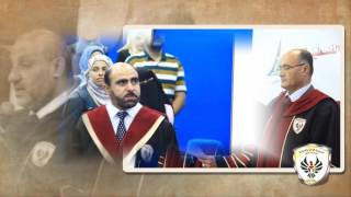 مناقشة رسالة ماجستير الباحث حامد النجار