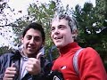 Fernan y Alex montando el numerito