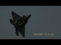 f22 raptor at tyndall airshow 2008