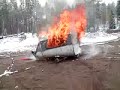 Husvagn eldning
