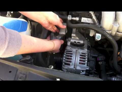 how to change alternator on 2003 vw jetta