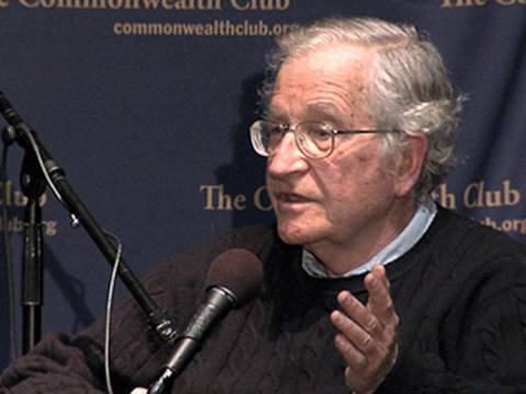 fora.tv - Complete video at: http://fora.tv/2009/10/06/Noam_Chomsky_Philosophies_of_Language_and_Politics