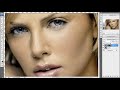 charlize theron |adobe photoshop cs3 digital photo retouch